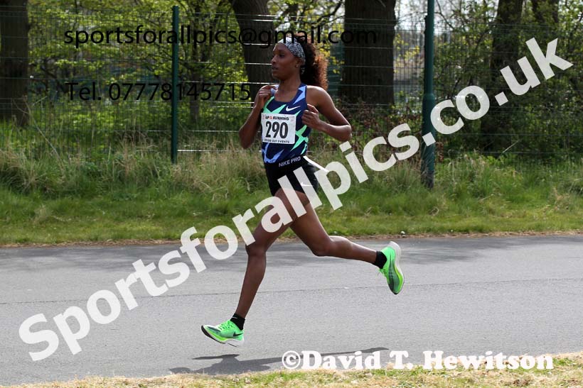 Graded 10k, 2021 Middlesbrough Endeavour Graded 10k, Middlesbrough, Sunday, April 25th. Photo: David T. Hewitson/Sports for All Pics